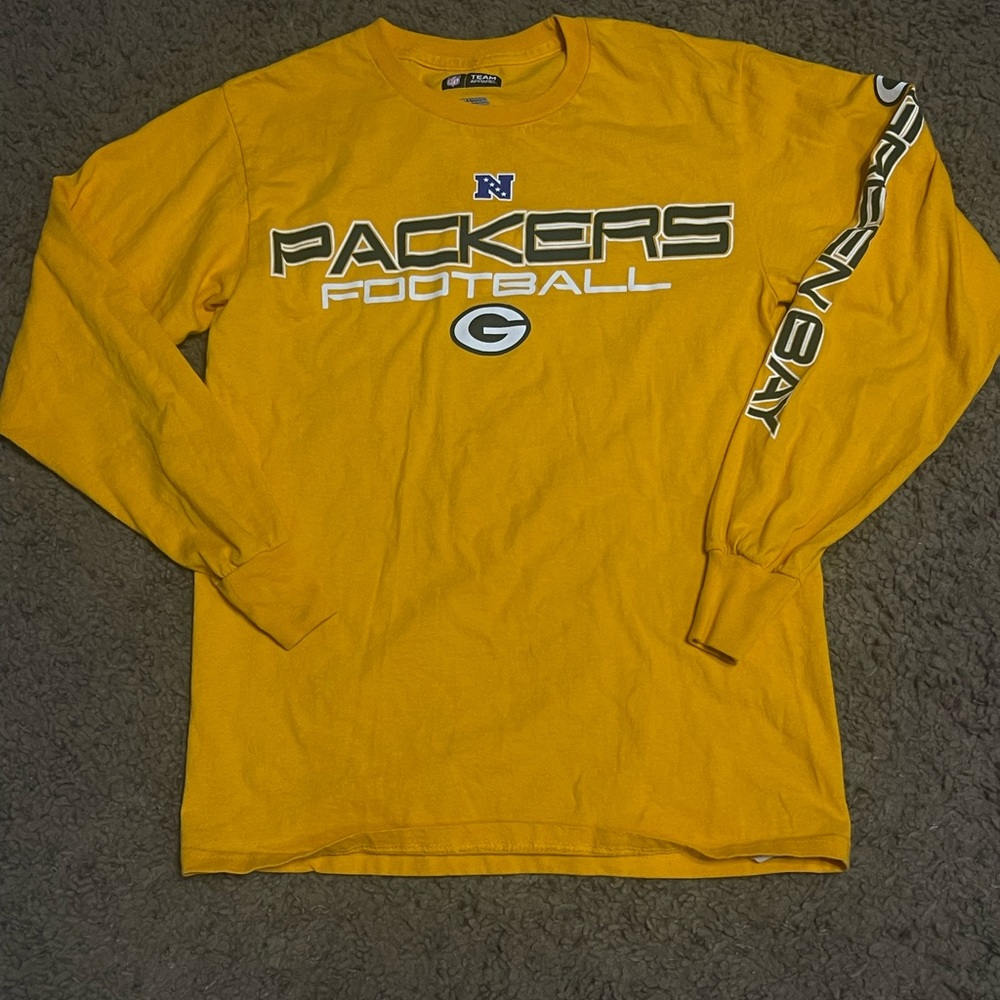 Womens Green Bay Packers Long‎ Sleeve Shirt Size Small